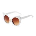Halloween Dark Black Gothic Cat Eyes Sunglasses Vintage Luxury Brand Steampunk Oversized Sunglasses For Women. 