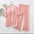 The Vintage Clothing Pink rose Premiun Women Night Dress | Night Suit For Women | ladies Sleep wear Night Su. 