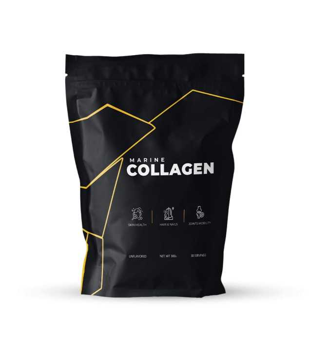 Jacked Marine Collagen – 30 Servings | Unflavored | Skin, Hair, Nails & Joint Support | Hydrolyzed Type 1