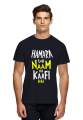 NEW BLACK COLOR HAMRA TO NAAM HI KAFI HAI PERMANENT PRINTED T SHIRT FOR BOYS HALF SLEEVES WITH ROUND NECK T COMFORTABLE T SHIRT FOR MEN. 