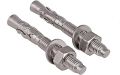 Stainless Steel SS304 Wedge Anchor - Expansion Anchor Bolt - Size M6 x 3 inches / M6 x 76 mm (Pack of 4pcs). 