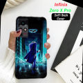 Infinix Zero X Pro Pouch Cover The Joker - Soft Case Cover. 
