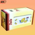 AZ® SOLO ANTI LICE NIT FREE DUST FINE TEETH SINGLE COLOR WHITE COMB WITH DIFFERENT STICKER DESIGN BOX (12 PEICES). 