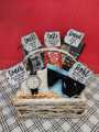 5 sense gift basket for men fashion gifts , birthday wedding , anniversary , engagement , fathers day , brother for all occasion. 