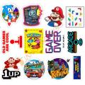 10 Pcs Old School Retro Games Stickers Pack For Laptop, Desk, Notebook and Mobile covers DIY Stickers - JangoMango Store. 