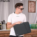 MOSISO Laptop Sleeve 13.3" - 14" Inch Compatible with MacBook Air/Pro, 13-13.3-14 inch Laptop, Compatible with MacBook Pro 14 Inch M3 M2 M1 Pro Max 2023-2021 Notebook, Laptop Sleeve Multifunctional Handbag - Multicolor. 