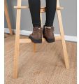 Premium Artist Wooden Easel Stand 5 FEET (150 cm) with Angle and Height Adjustment for Canvas Painting Display. 