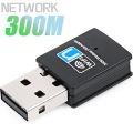 300Mbps Mini USB Wireless Wifi Adapter Wi fi Network LAN Card 802.11b/g/n RTL8188 Adaptor Network Card for PC Desktop Computer CF8. 