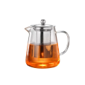 Infuser Tea Kettle 950 ml, glass teapot with stainless steel infuser, Removable Loose Tea Infuser Stovetop Safe Glass teapot. 