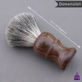 Shaving Brush Wooden Handle Barber Shave Badgers Hairs 100% Pure Bristle Men's Shaving Tool Men's Care Shaving And Grooming. 