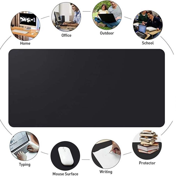 soft and light weight extra smooth desk mat | fast mouse spouting large size mousepad | smooth thin and washable mat