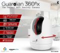 Pollo 3MP Indoor Guardian 360°x Smart Wi-Fi PTZ Security Camera IR Night Vision with 2-Way Audio and Human Tracking. 