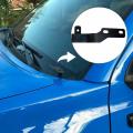 LED Light Pod Metal Hood Mount Bracket Kit/Ditch Hood Light Brackets for Toyota Tacoma 2005-2015. 