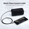 Vention Aux Cable 2.5mm to 3.5mm Audio cable Jack 3.5 to 2.5 male Aux Cable For Car SmartPhone Speaker Headphone Moible Phone. 