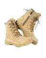 Delta and swat high quality army commando leather shoes Khaaki camel Shoes Commando Trekking Boots [black and brown] for men & boys. 