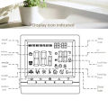 Gas Ber Heating Thermostat Blue Temperature Regulator For Bers Weekly Programmable. 