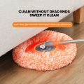 360° Rotating Round Shape Extendable Microfiber Mop For Floor Cleaning | Adjustable Stick Mop Cleaning Accessories for Home. 