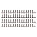 16 pcs Equerre de Coin - 40mmx40mm 90 Degree Right Angle Fastening Plugs Stainless Steel L Corner Shaped Braces with 64pcs Screws Accolade Corner Steel Gasket (Silver). 