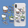 Kawaii Sanrio Hello Kitty Mobile Phone Case for Iphone 13 11 12 14 15 Xsmax Xr 7 8 Plus Cartoon Cute Soft Shell Cute Girls Y2k. 