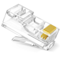 RJ45 Network Cable Modular Plug Ethernet Cable Connector Unshielded 8 Pin 8P8C 6 Types Gigabit Crystal Head Kit for PC Adapter. 