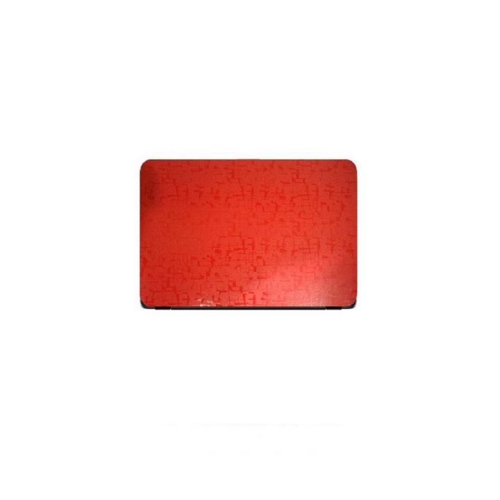 Universal Laptop Back Skin Scripture Texture - Red