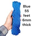 Heavy Duty Nylon Rope – Strong Multi-Purpose Rope for Painted Charpai, Cloth Drying Lines, Pet Use & Child Swings. 