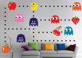 Pac-man Wall Sticker Art Cartoon Decal Decor Vinyl Home Decoration, Kids Room decor Living Room Painting  for Kids, Girls,Boys ET. 