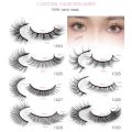 10 Pairs Wispy Natural Fake Eyelashes Manga Lashes Short Lashes Cat Eye Look False Eyelashes. 