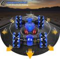 Gesture Sensing Remote Control car Toy Traverse Crab Dancing Car Rechargeable 4WD Gesture Controlled 360°Twisting Off-Road All-Terrain Vehicle with ONLY Light. 