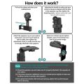 Telescope Cell Phone Adapter Mount,Universal Compatible Binocular Monocular Spotting Scope Telescope. 