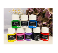 Mont Marte Textile & Fabric Paint Set - (8 / 20) Pieces x 20ml - Permanent Textile Paints - Ideal Colours for Clothing, Bags and All Fabrics. 