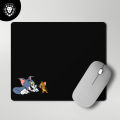 Tom And Jerry Black Mouse pad. 