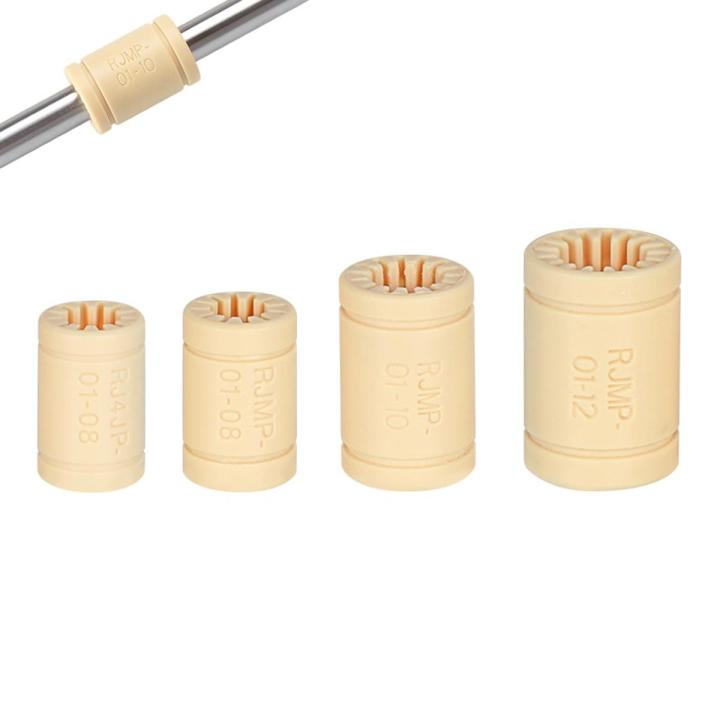 5PCS 3D Parts Linear Bearings RJMP-01 RJ4JP-01 Mendel DIY Bushing Plastic Polymer Bearing Shaft for Mendel Prusa