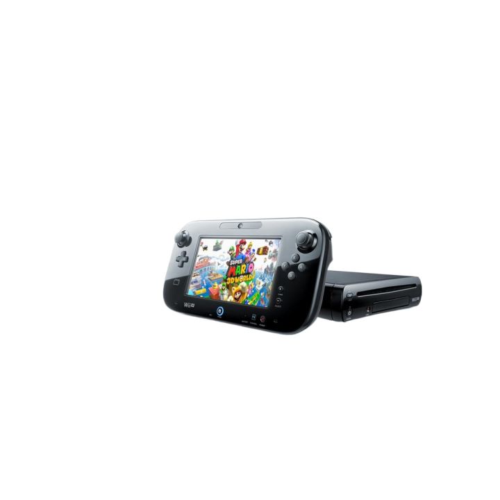 Nintendo Wii U with Gamepad and 15 Games - Black