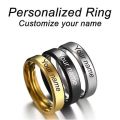 Customized name Ring/challa. 
