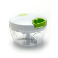 Kitchen Multi Function Manual Plastic Food Grade Mini Vegetable Hand Garlic Food Pull Chopper. 