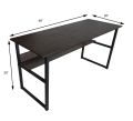 Computer Study Table with Book Shelf 48x20 size big computer table. 