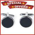 Fashion Cufflink Studs for Coats and Shirts in Box Pack 1 PAIR(DESIGN VARIATION POSSIBLE). 