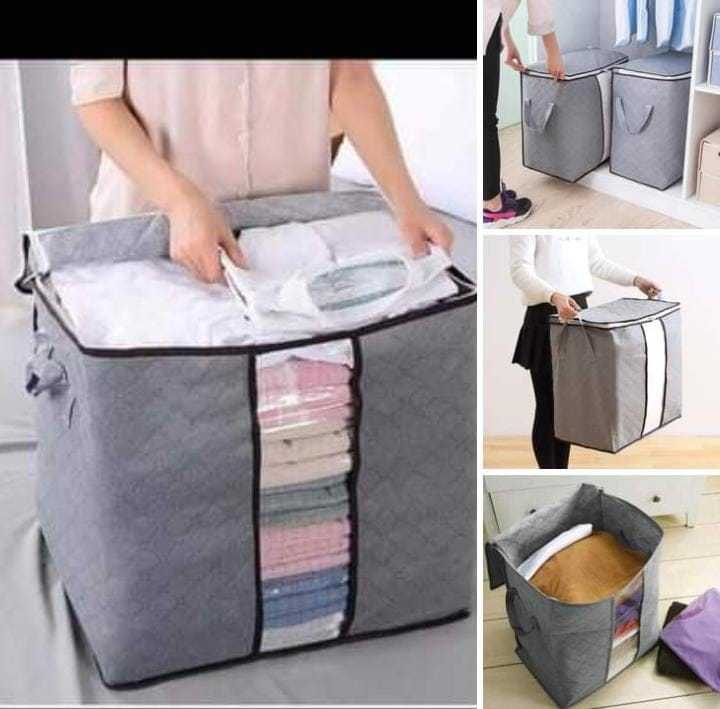 Pack%20of%204%20-%20To%20Global---Quilt%20Storage%20Bag%20Folding%20Washable%20PEVA%20Blanket%20Clothes%20Packing%20Organizer%20-%20Image%203