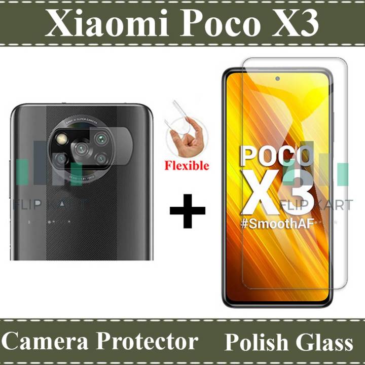 Flipkart Poco X2 Camera Guard Poco X2 Tempered Glass By Sprig