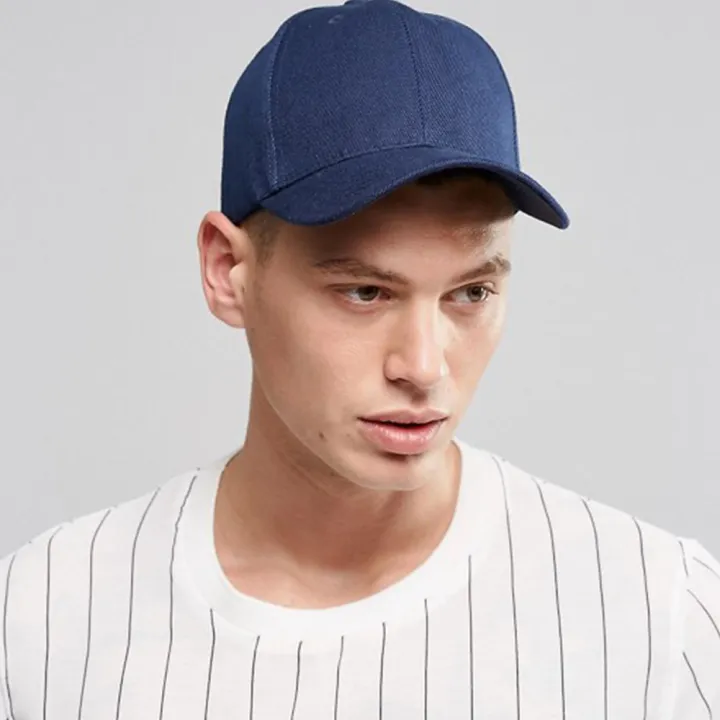 Summer%20Cap%20For%20Men%20With%20Adjustable%20Strap%20Cotton%20Plain%20P%20Caps%20for%20Indoor%20and%20Outdoor%20Sunhats%20for%20Adults%20-%20Image%204