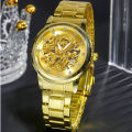 Dragon Fashion Watch for Men Good Quality Stylish Watch for Boy’s Stainless-Steel Water Resistant Wrist Watch. 