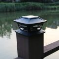 NCANRUI Solar Post Cap Lights Outdoor Post Solar Lights LED Bulb Fence Post Lights for 4X4 Inch Wooden Posts Warm White. 