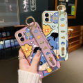 YIWESAN For iPhone 6 Plus Case With Wristband New Design Phone Case For Girl Women Pattern Shockproof Plating Silicone Casing Cartoon Fashion Donkey Full Cover SoftCase Protection Cases. 