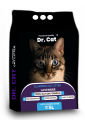Dr Cat Litter Lavender Fragrance 5 Liter - 99% Dust Free - Long Lasting -Clumping Cat Litter 5L| Scented Litter with Lavender Fragrance| Clumping Litter Sand Easy Clean | Cat Litter Sand with Fragrance | Pet Supplies |Cat Litter Sand Fragrance|. 
