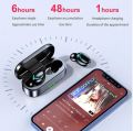 F9 Mini True Wireless Earbuds, F9 Mini TWS Wireless Earbuds, F9 Mini True Earbuds Airpods, Mini True Earbuds Earphones Bluetooth Stereo in ear Headphones with Mic, F9 Buds IPX7 Waterproof Sport Headset, Noise Cancelling (Power Bank only only for Buds). 