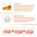 Natural Turmeric Soap Oil Control Soap Face Body Brightening Body Wash Cleanses. 