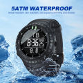 Military Men's Digital Sports Watch For Men Boys Waterproof with LED Back light Digital Watch for Men. 