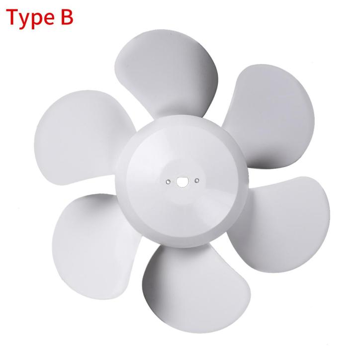 Round Shaft Fan Blade Kitchen Bathroom Vent Blade White Plastic Electric Fan Impeller General Fanner Blade Home Vent Accessories