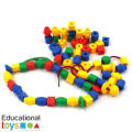 Big size lace beads set early learning toys Children interaction toys. 